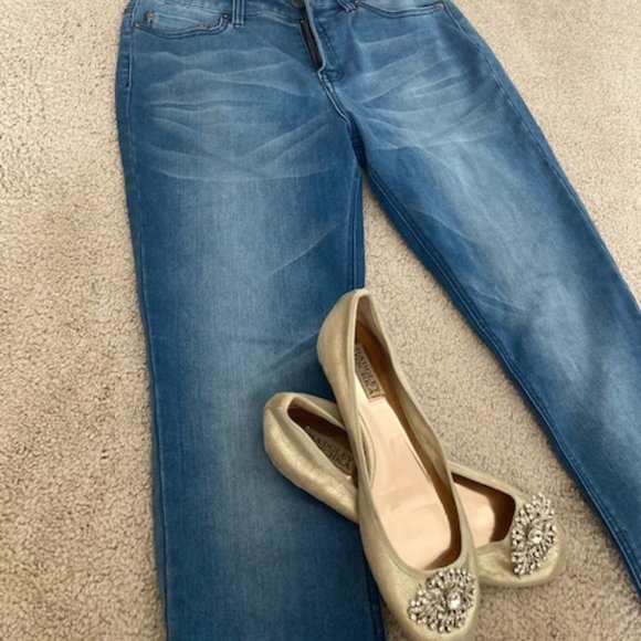 💘Kenneth Cole Reaction skinny light blue jeans😎 - Picture 1 of 6